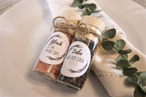 Verschiedene DIY Gastgeschenke inkl. Mini-Marmelade