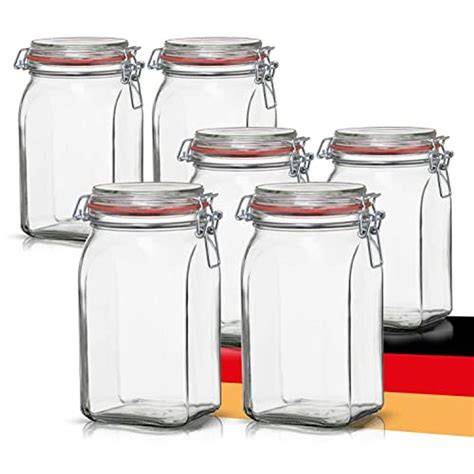 Verschiedene Einmachgläser im Vergleich