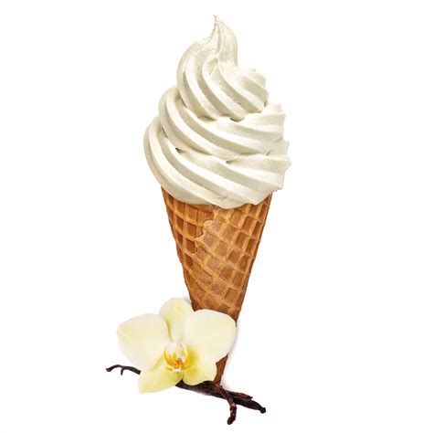 Verschiedene Eisvarianten: Sorbet, Vanille, Softeis