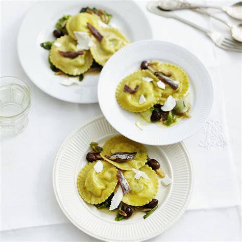 Verschiedene Füllungen für Ravioli - süß und herzhaft