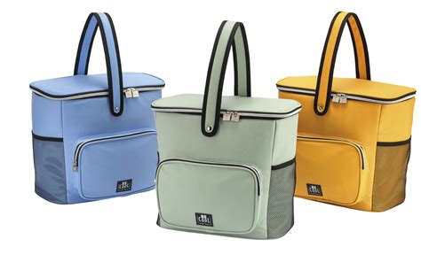 Verschiedene Größen von Kühltaschen im Design