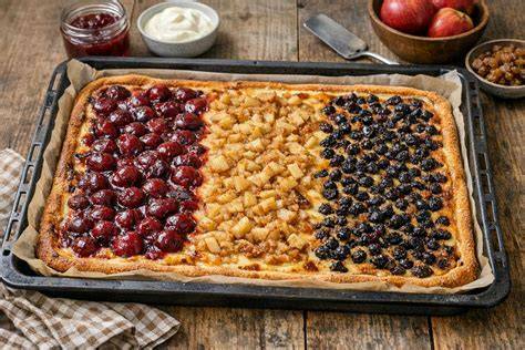 Verschiedene Kuchen auf einer Kaffeetafel