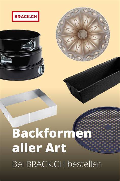 Verschiedene Kuchenformen und ihre Nutzung