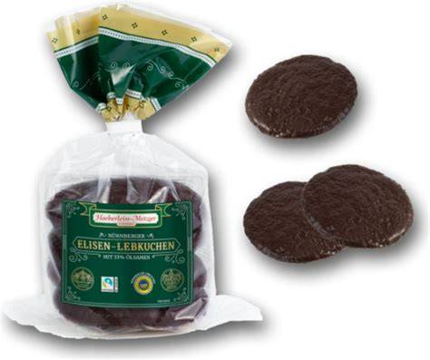 Verschiedene Lebkuchen-Sorten: Printen, Elisen, Oblaten