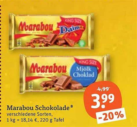 Verschiedene Marabou Schokoladentafeln