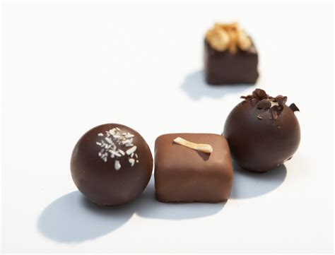 Verschiedene Pralinensorten als Geschenkidee