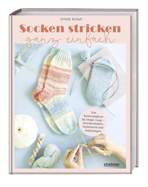 Verschiedene Sockengarne und Nadelarten