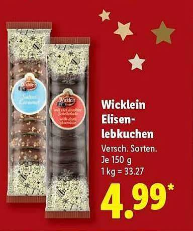 Verschiedene Sorten von Elisenlebkuchen
