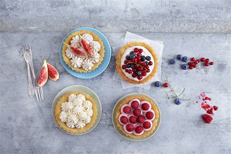 Verschiedene Tartelettes