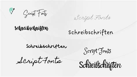 Verschiedene Torten mit unterschiedlichen Schriftarten und Dekoideen
