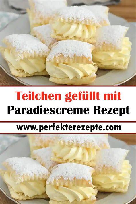 Verschiedene Verzierungsideen mit Paradiescreme-Torten