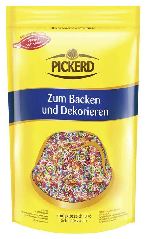 Verschiedene Zuckerstreusel und Dekor