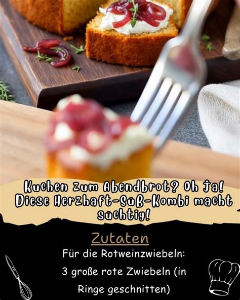 Verschiedene herzhafte Kuchen auf einer Tafel, dazu Zutaten wie Gemüse, Käse und Wurst
