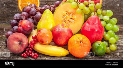 Verschiedene kandierbare Obstsorten