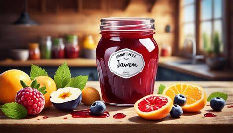 Verschiedene natürliche Geliermittel für Marmelade