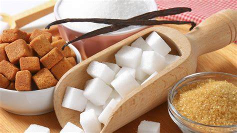 Verschiedene natürliche Süßungsmittel für zuckerfreies Backen