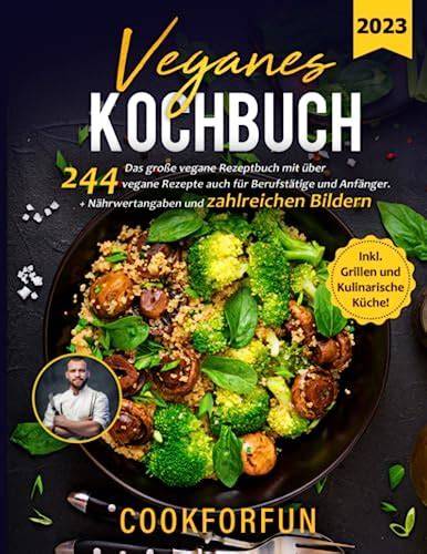 Verschiedene zuckerfreie, vegane Kochbücher im Vergleich
