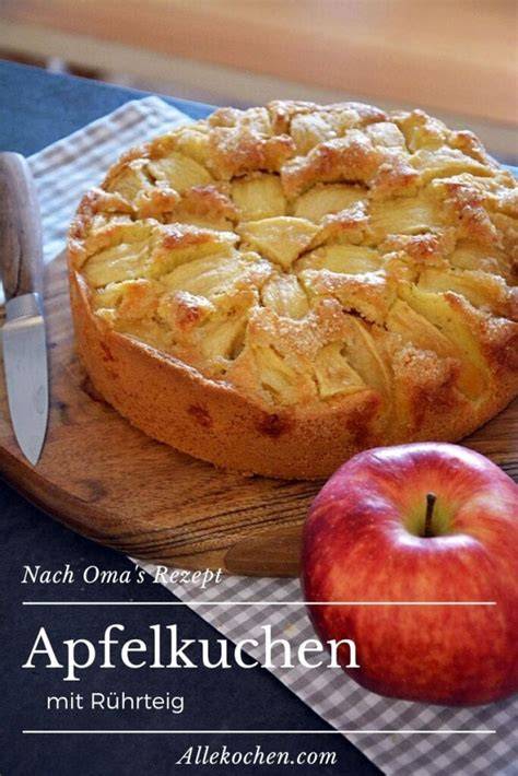 Versunkener Apfelkuchen: Fächer-Äpfel in Rührteig, Zimt-Zucker-Kruste