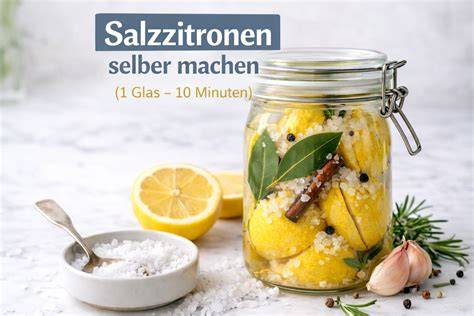 Verwendung von Salzzitronen in orientalischen Gerichten