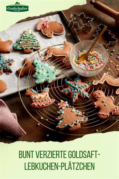 Verzierte Lebkuchen-Plätzchen für Adventskalender