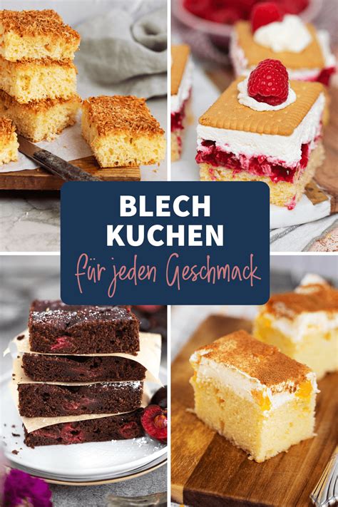 Viele Stücke Blechkuchen zum Teilen auf einem Teller