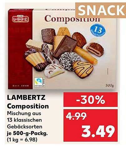 Vielfältige Gebäcksorten bei Lambertz Werksverkauf