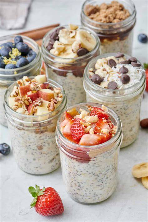 Vielfältige Haferflocken-Frühstücksideen: Porridge, Overnight Oats, Granola
