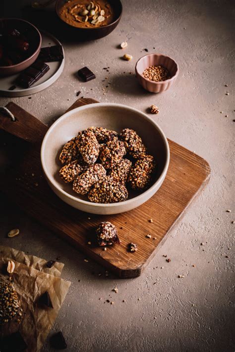Vielfältige Snackideen mit Erdnussmus und Schokolade
