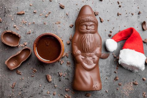 Vielfältige Verwendungsmöglichkeiten von Schoko-Weihnachtsmännern