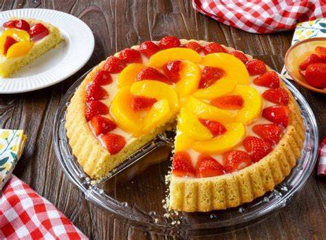 Vielfalt an Kuchenrezepten - Übersicht mit verschiedenen Obstkuchen