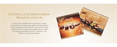 Vielfalt an Lindt-Pralinen und -Sorten