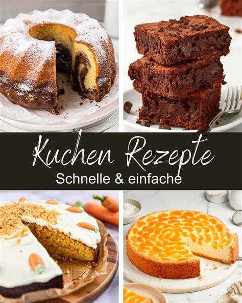 Vielfalt an einfachen Kuchen für Anfänger