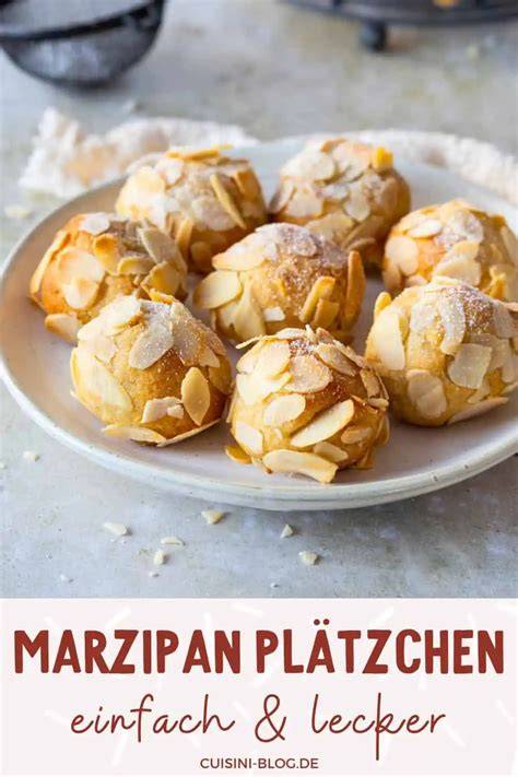 Vielfalt der Gebäcke mit Marzipan