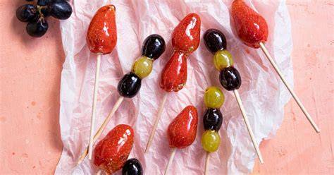 Vielfalt kandierte Früchte, verschiedene Toppings für Zuckerglasur