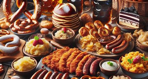 Vielfalt von Lebkuchenspezialitäten aus Deutschland