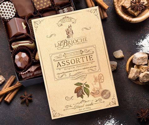 Vielfalt von Schokoladenverpackungen: Materialien und Designs
