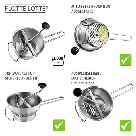 Vielseitiger Einsatz der Flotten Lotte bei Marmelade, Mus und Suppen
