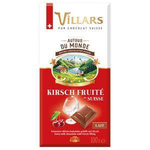 Villars Kirsch Schokolade Genuss