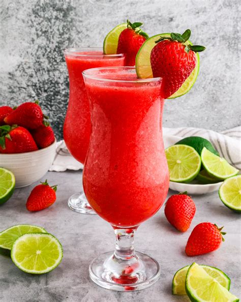 Virgin Frozen Daiquiri im Glas