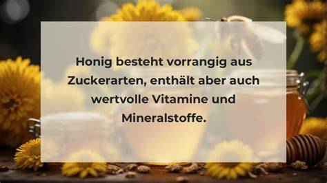 Vitamine und Mineralstoffe im Millefiori Honig