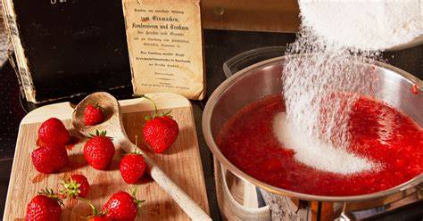 Vorbereitung der Zutaten für Marmelade