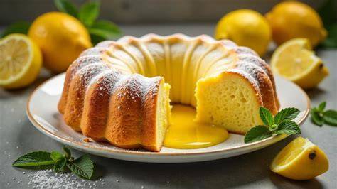 Vorbereitung der Zutaten für Zitronen-Wunderkuchen und Lemon Curd