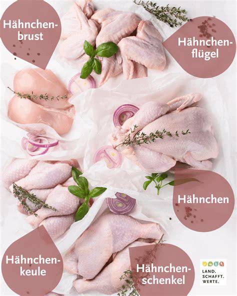 Vorbereitung und Zerlegen des Hähnchens