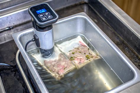 Vorbereitung und Zubereitung im Wasserbad