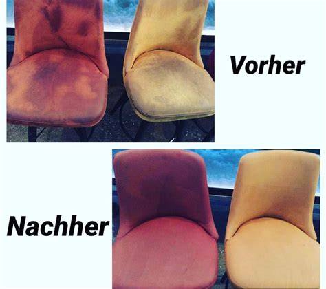 Vorher-Nachher Polsterreinigung