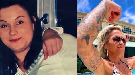 Vorher-Nachher-Bild von Annika Kärsten-Hoenig, das ihre beeindruckende Transformation zeigt