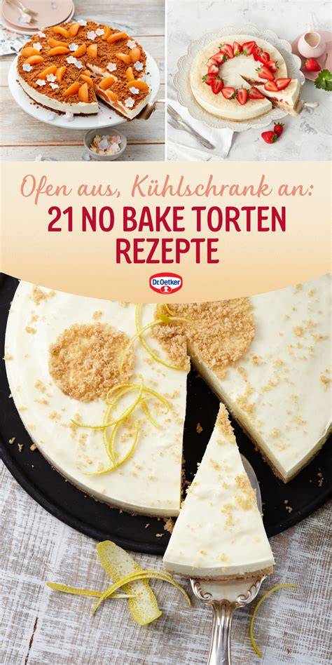 Vorteile von Kühlschranktorten und No Bake Cakes