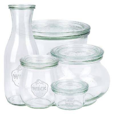 WECK Glas-Set mit Deckeln