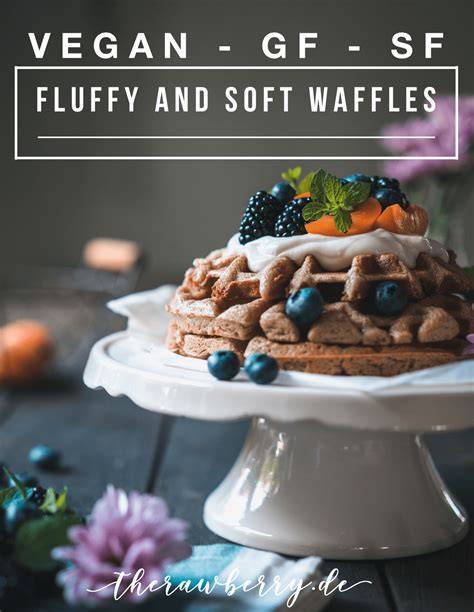 Waffel Zutaten alternative - vegan und glutenfrei