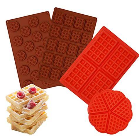Waffel aus Silikonform einfach lösen